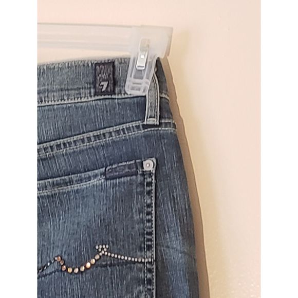 Women's, 7 For All Mankind Jeans, 28W x 31L, Blue - Picture 3 of 6